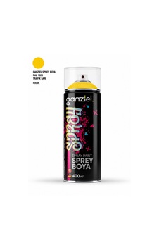 Ganziel Sprey Boya Ral 1023 Trafik Sarı Sprey Boya - 400 Ml Ganziel Sprey Boya Ral 1023 Trafik Sarı Sprey Boya - 400 Ml