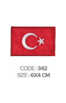 Ütü İle Yapışan Arma Patch Türk Bayrağı En:6cm Boy:4cm 1 Adet - 691591255 Ütü İle Yapışan Arma Patch Türk Bayrağı En:6cm Boy:4cm 1 Adet - 691591255