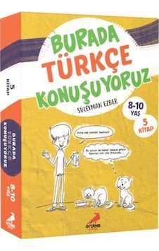 Burada Türkçe Konuşuyoruz Seti - 5 Kitap Takım - Süleyman Ezber - Erdem Çocuk