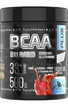 Torq Nutrition Bcaa+ 500 Gr Bcaa + L-glutamine Çilek Aromalı