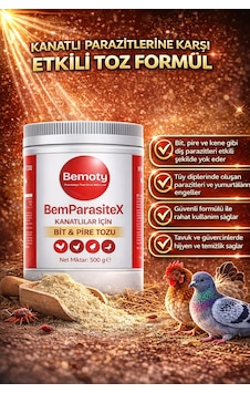 Bemoty Bemparasitex 500 Gr Toz Bit Yem Premiksi Bemoty Bemparasitex 500 Gr Toz Bit Yem Premiksi