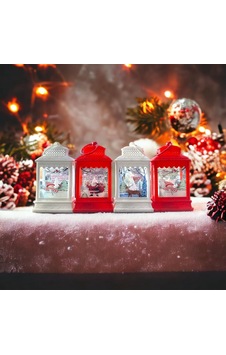 Vıp Hediye 4 Adet Işıklı Noel Baba Geyik Kardan Adam Yılbaşı Feneri Gün Işığı Pilli Led Işık Dekor Vıp Hediye 4 Adet Işıklı Noel Baba Geyik Kardan Adam Yılbaşı Feneri Gün Işığı Pilli Led Işık Dekor
