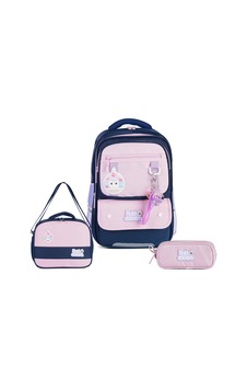 Relaxion 1816 Kız Çocuk Pembe Ergonomik Ortopedik İlkokul Çantası Seti 3'lü Aksesuarlı Beslenme Ve Kalemlikli Pembe Pembe Relaxion 1816 Kız Çocuk Pembe Ergonomik Ortopedik İlkokul Çantası Seti 3'lü Aksesuarlı Beslenme Ve Kalemlikli Pembe Pembe