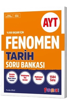 Fenomen Okul Yayınları Ayt Tarih Soru Bankası Fenomen Okul Yayınları Ayt Tarih Soru Bankası