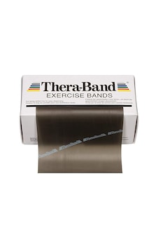 Thera-Band Kesme Egzersiz Sert Pilates Bandı Lastiği 1.5 M Siyah Thera-Band Kesme Egzersiz Sert Pilates Bandı Lastiği 1.5 M Siyah