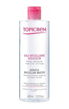 Topicrem Gentle Micellar Water Face and Eyes 400 ML Topicrem Gentle Micellar Water Face and Eyes 400 ML