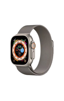 Apple Uyumlu Watch Ultra 49mm Zore Krd-98 Metal Kordon