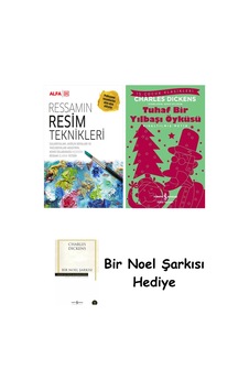 Ressamın Resim Teknikleri Ciltli + Tuhaf Bir Yılbaşı Öyküsü + Bir Noel Şarkısı