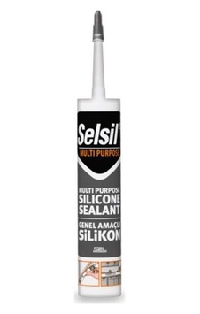 Selsil Silikon Çok Amaçlı, Su Geçirmez Universal Şeffaf 280 Ml