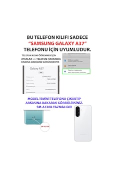 Samsung Galaxy A37 Uyumlu Mor Ve Pembe Papatya Baskılı Silikon Kılıf Samsung Galaxy A37 Uyumlu Mor Ve Pembe Papatya Baskılı Silikon Kılıf