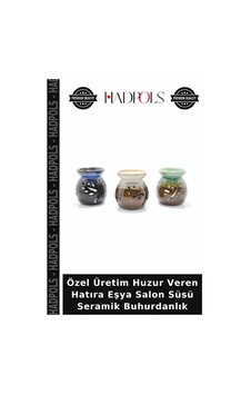 Özel Üretim Huzur Veren Hatıra Eşya Salon Süsü Seramik Buhurdanlık Çok Renkli Özel Üretim Huzur Veren Hatıra Eşya Salon Süsü Seramik Buhurdanlık Çok Renkli