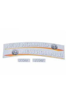 New Holland Tt75 Yan Yazı Takımı Sarı Tip Kaporta Etiketi Sağ - Sol Kaput Sticker Seti New Holland Tt75 Yan Yazı Takımı Sarı Tip Kaporta Etiketi Sağ - Sol Kaput Sticker Seti
