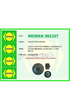 Yağ Filtre Kapağı Renault Clio 4 - Captur - Symbol 2 - Sandero 2 0.9 H4b Megane 4 - Kadjar 1.2 Tce - Hf5 M Yağ Filtre Kapağı Renault Clio 4 - Captur - Symbol 2 - Sandero 2 0.9 H4b Megane 4 - Kadjar 1.2 Tce - Hf5 M
