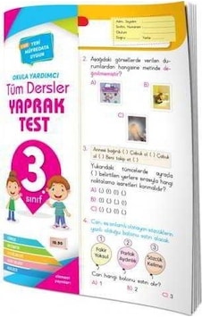 Element 3.Sınıf Tüm Dersler Yaprak Test Element 3.Sınıf Tüm Dersler Yaprak Test