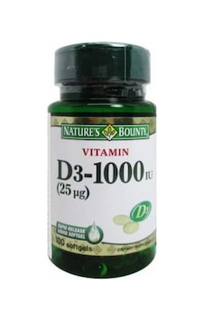 Nature'S Bounty   Vitamin D3 1000 Iu 100 Softjel