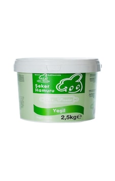 Dr Paste Şeker Hamuru 2,5 Kg - Yeşil Dr Paste Şeker Hamuru 2,5 Kg - Yeşil