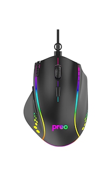 Preo MG30 RGB LED 7D Makro7200DPI Kablolu Oyuncu Mouse Preo MG30 RGB LED 7D Makro7200DPI Kablolu Oyuncu Mouse