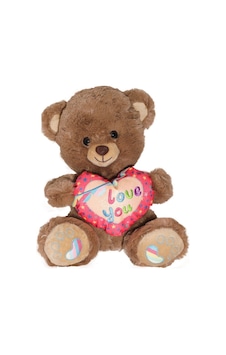 Pjh2324 Peluş Kalpli Ayı Love You 30 Cm -vardem Çok Renkli Pjh2324 Peluş Kalpli Ayı Love You 30 Cm -vardem Çok Renkli