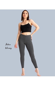 Intive Lingerie Seher 0304 Antrasit Gri Normal Bel Termal Tayt/içlik Uygun Fiyat Antrasit