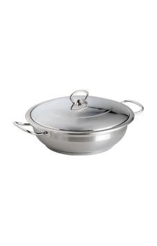Royal Gastro 26 Cm Basık Çelik Tencere Royal Gastro 26 Cm Basık Çelik Tencere
