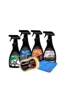 Carwax 4'lü Set (jant-lastik-torpido-nano Shine) Carwax 4'lü Set (jant-lastik-torpido-nano Shine)