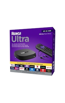 Roku Ultra 2020 Hd/4k/hdr Streaming Media Player Voice Remote