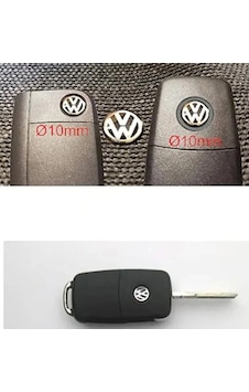 Volkswagen Anahtar Logosu Amblemi +a Kalite 10 Mm 1 Adet Volkswagen Anahtar Logosu Amblemi +a Kalite 10 Mm 1 Adet
