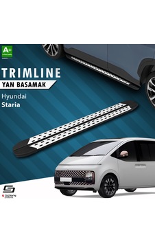 S-dizayn Hyundai Staria Trimline Gri Yan Basamak 239 Cm 2021 Üzeri