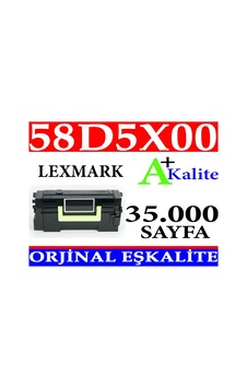 LEXMARK 58D5X00 35.000 SAYFA Uyumlu TONER