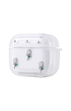 Kilifone - Apple Uyumlu AirPods 4. Nesil - Kılıf Airbag Tasarımlı Simli Şeffaf Kutup Kılıf - Airbag 44 - Lale - T36623 Lale Kilifone - Apple Uyumlu AirPods 4. Nesil - Kılıf Airbag Tasarımlı Simli Şeffaf Kutup Kılıf - Airbag 44 - Lale - T36623 Lale