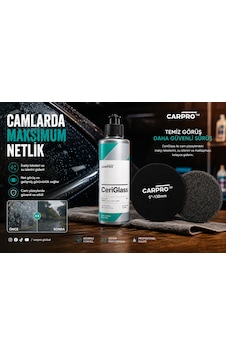 Detail Market Carpro Ceriglass Cam Pastası 150 Ml Ve Carpro Cam Keçesi 130 Mm Set Detail Market Carpro Ceriglass Cam Pastası 150 Ml Ve Carpro Cam Keçesi 130 Mm Set