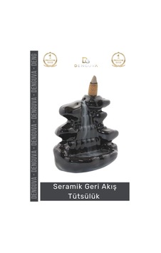Tütsülük İthal Seramik Dekoratif Şelale Desenli Aromalı Hediyelik Şık Oda Kokusu Biblo 11 12 Cm Tütsülük İthal Seramik Dekoratif Şelale Desenli Aromalı Hediyelik Şık Oda Kokusu Biblo 11 12 Cm