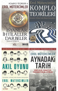 Komplo Teorileri 4 Kitap Set - Erol Mütercimler