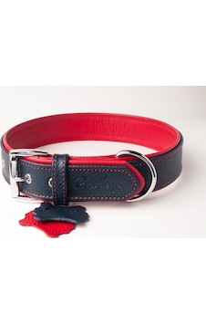 Privilege Flotter Hakiki Deri Köpek Boyun Tasması XL Lacivert Kırmızı 4 x 54-64 CM Lacivert Privilege Flotter Hakiki Deri Köpek Boyun Tasması XL Lacivert Kırmızı 4 x 54-64 CM Lacivert