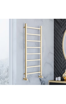 1200x500mm Diva Parlak Brass Altın Gold Paslanmaz Çelik Havlupan
