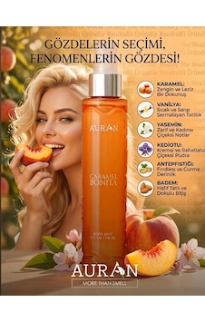Modakokusu Caramel Bonita 150ml Vücut Spreyi - Gurme Seri" Modakokusu Caramel Bonita 150ml Vücut Spreyi - Gurme Seri"