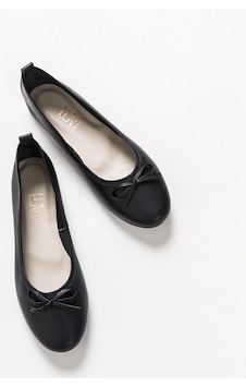 Luvishoes Cilt Kadın Babet Siyah Luvishoes Cilt Kadın Babet Siyah