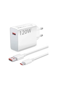 120 W Turbo Hızlı Şarj Seti Usb Type-c Kablo Ve Adaptör 120 W Turbo Hızlı Şarj Seti Usb Type-c Kablo Ve Adaptör
