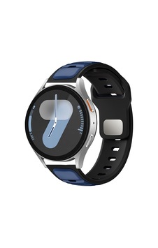 Gear S3 Omsy Krd-135 22mm Silikon Kordon Strap Kayış - Lacivert-siyah Gear S3 Omsy Krd-135 22mm Silikon Kordon Strap Kayış - Lacivert-siyah