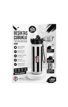 Beşiktaş Çubuklu Tritan Matara 26391 Renkli