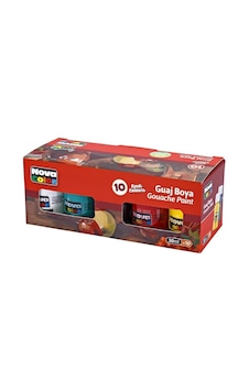 Nova Color Guvaş Boya 10 Renk Şişe Set Diğer Nova Color Guvaş Boya 10 Renk Şişe Set Diğer
