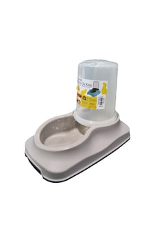 Irak Plastik Hazneli Mama ve Su Kabı 1500 ML