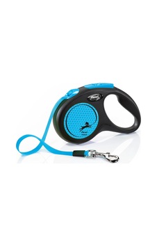 Flexi New Neon S Beden Mavi 5mt Şerit Tasma Diğer Flexi New Neon S Beden Mavi 5mt Şerit Tasma Diğer