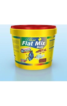 Ahm Flat Mix Menü Granül Renklendirici Balık Yemi Kova 3 KG Ahm Flat Mix Menü Granül Renklendirici Balık Yemi Kova 3 KG