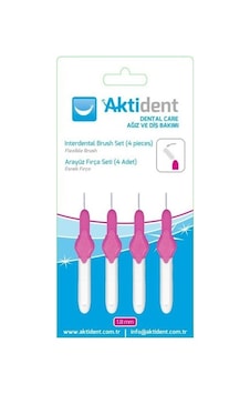 Aktident Arayüz Fırça Seti 4'lü 1.8 MM Aktident Arayüz Fırça Seti 4'lü 1.8 MM