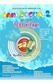 Altın Nokta Yayınevi 3. Sınıf Dahi Çocuk Bilsem Kanguru Olimpiyat Zeka Kitabı Altın Nokta Yayınevi 3. Sınıf Dahi Çocuk Bilsem Kanguru Olimpiyat Zeka Kitabı