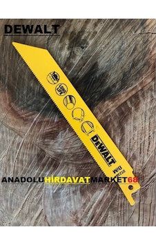 Dewalt Tilki Kuyruğu Ucu Çelik Bi Metal Plastik Testeresi 152Mm Dewalt Tilki Kuyruğu Ucu Çelik Bi Metal Plastik Testeresi 152Mm
