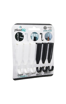 6pcs - Tek Kollu Çok Amaçlı - Tak Çıkar Pratik Plastik Askı Bx40 Renkli 6pcs - Tek Kollu Çok Amaçlı - Tak Çıkar Pratik Plastik Askı Bx40 Renkli