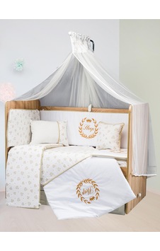Aras Bebe Sleep Uyku Seti 60x120 CM - Kahverengi