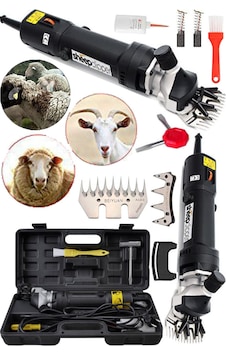 Sheep Clipper 4500 W Çift Soğutmalı Devir Ayarlı Koyun Kırkma Mak